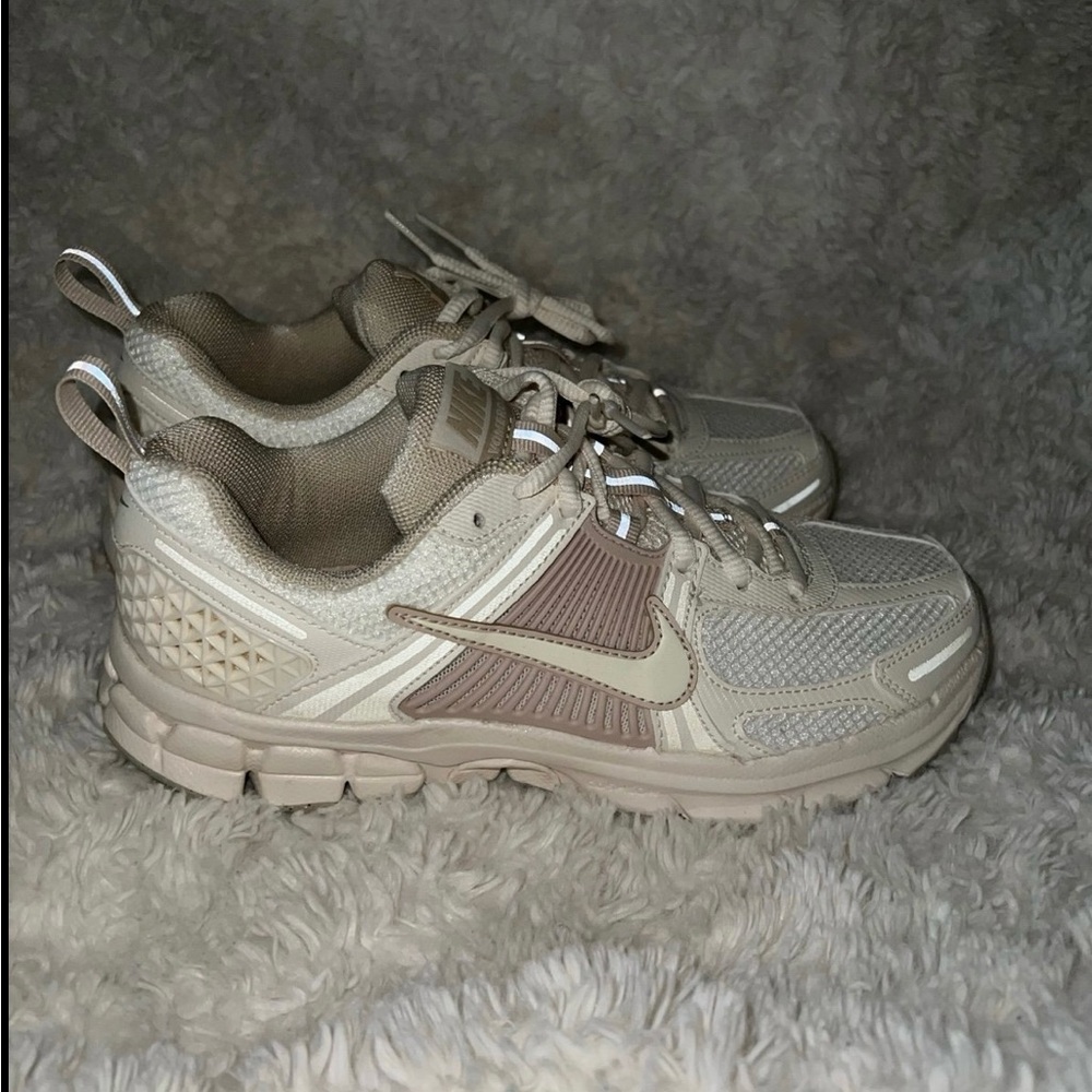 Nike Light Brown and Cream Sneakers